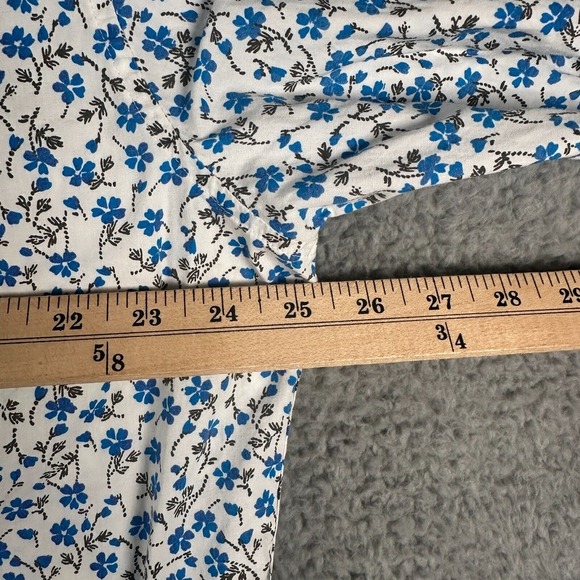 New & Lingwood Shirt Mens Large 17.5 Floral Print Button Up Cotton - Picture 6 of 9